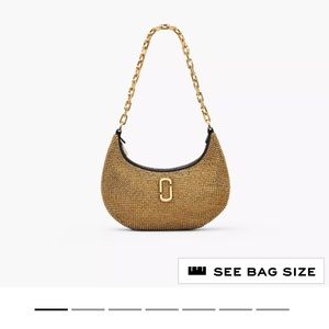 Marc Jacobs The Rhinestone Small Curve bag